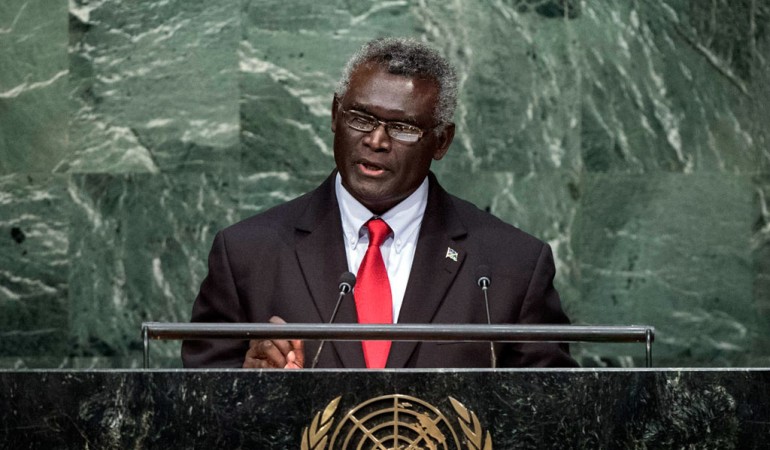 Prime Minister of Solomon Islands shows support for West Papua at UN